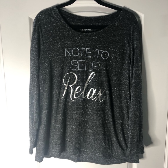 Style & Co. Tops - Long-sleeve Graphic Tee